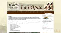 Desktop Screenshot of laiopua.org